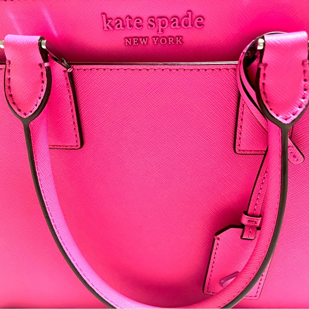 Leather like new without tags Kate Spade pink handbag